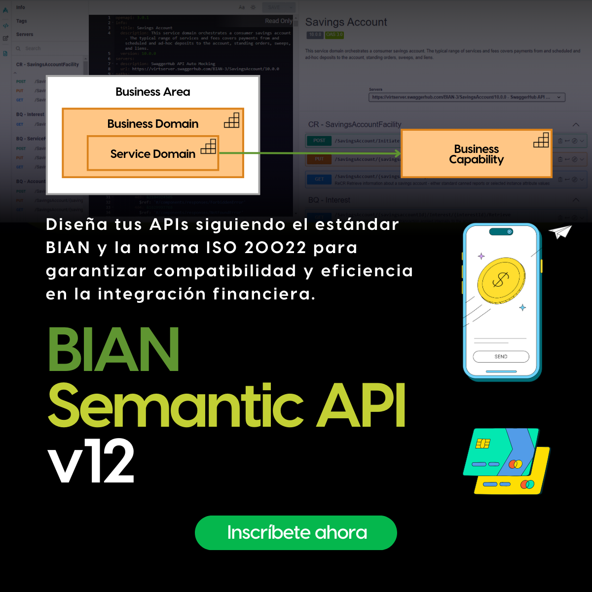 Curso de BIAN Semantic API (BIAN v12) y la ISO 20022 – VIVO