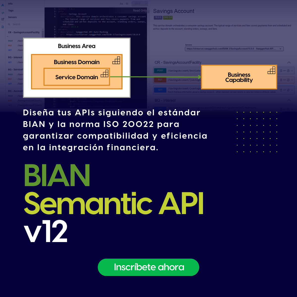 Curso BIAN Semantic API v12 y la ISO 20022